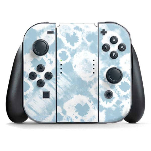 Blue Tie Dye Nintendo Switch (2017-2021) Joy-Con Controller Skin