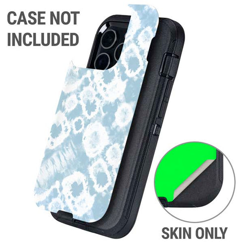 Blue Tie Dye Otterbox Defender iPhone Skin