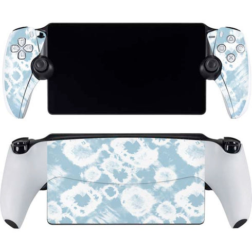 Blue Tie Dye PlayStation Portal Remote Player Skin