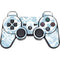 Blue Tie Dye PS3 Dual Shock wireless controller Skin