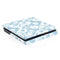 Blue Tie Dye PS4 Slim Skin