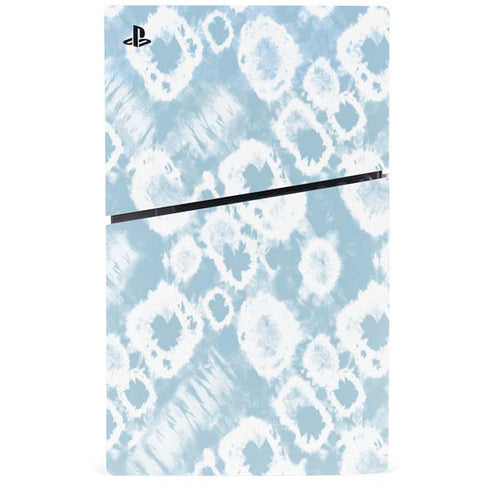 Blue Tie Dye PS5 Slim Digital Edition Bundle Skin