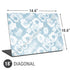 Blue Tie Dye Universal Laptop 18in (14.6 x 10.6in) Skin