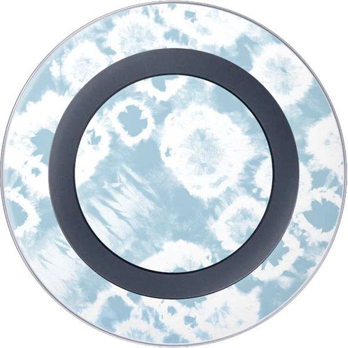 Blue Tie Dye Wireless Charger Skin