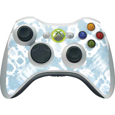 Blue Tie Dye Xbox 360 Wireless Controller Skin