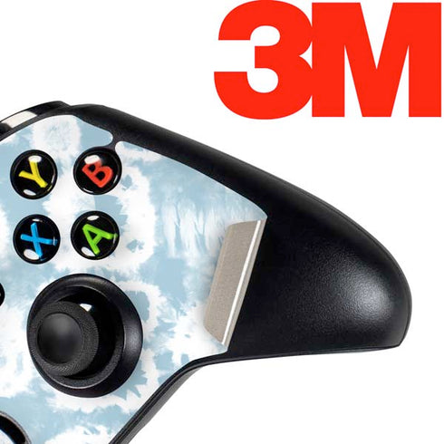 Blue Tie Dye Xbox One Controller Skin