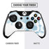Blue Tie Dye Xbox One Controller Skin