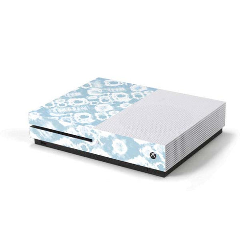 Blue Tie Dye Xbox One S Console Skin
