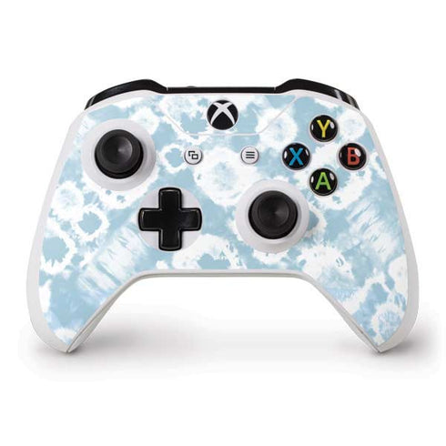Blue Tie Dye Xbox One S Controller Skin