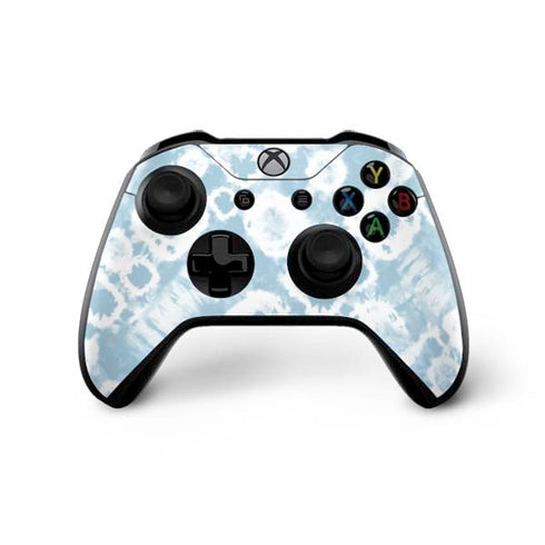 Blue Tie Dye Xbox One X Controller Skin