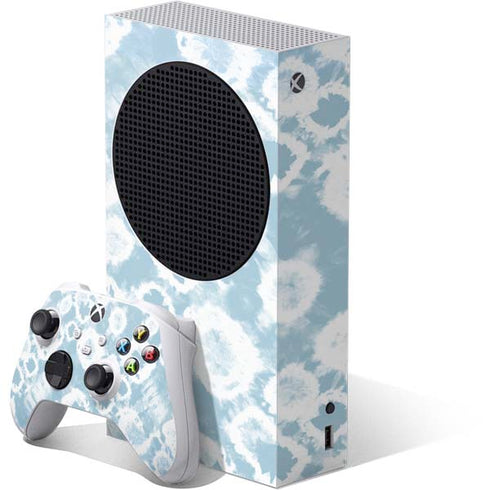 Blue Tie Dye Xbox Series S Bundle Skin