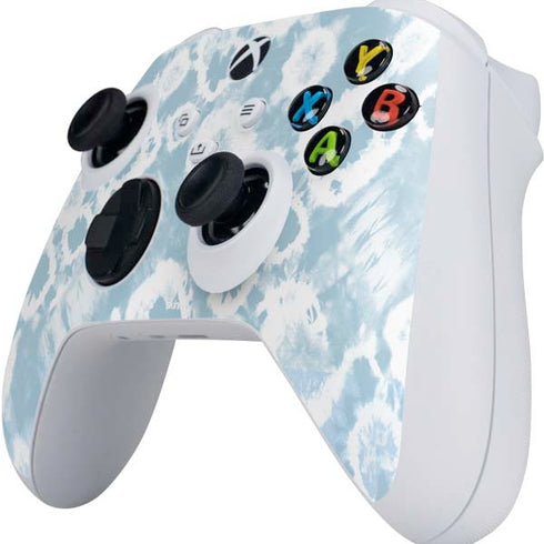Blue Tie Dye Xbox Series S Controller Skin