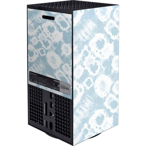 Blue Tie Dye Xbox Series X Console Skin