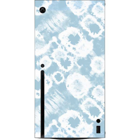 Blue Tie Dye Xbox Series X Console Skin