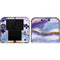 Blue Violet Watercolor Geode Nintendo 2DS Skin