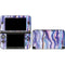 Blue Violet Watercolor Geode 3DS XL 2015 Skin