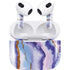 Blue Violet Watercolor Geode Apple AirPods (3rd Gen 2021) Skin