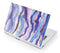 Blue Violet Watercolor Geode Acer Chromebook Skin
