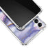 Blue Violet Watercolor Geode Galaxy A14 5G Clear Case