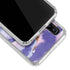 Blue Violet Watercolor Geode Galaxy A20 Clear Case