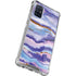Blue Violet Watercolor Geode Galaxy A51 5G Clear Case