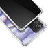 Blue Violet Watercolor Geode Galaxy A52 5G Clear Case