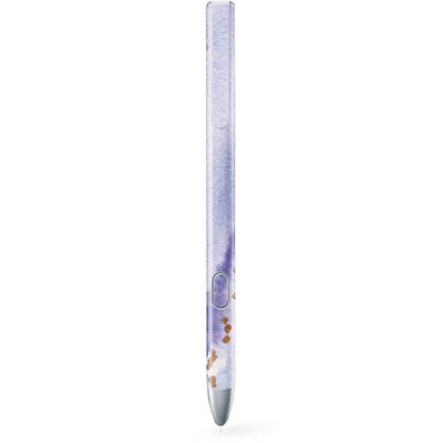 Blue Violet Watercolor Geode Galaxy Book 12in Skin