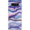 Blue Violet Watercolor Geode Galaxy Note 8 Skin