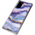Blue Violet Watercolor Geode Galaxy Note20 5G Clear Case