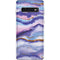 Blue Violet Watercolor Geode Galaxy S10 Skin