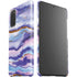 Blue Violet Watercolor Geode Galaxy S20 Lite Case