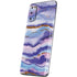 Blue Violet Watercolor Geode Galaxy S20 Skin