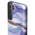 Blue Violet Watercolor Geode Galaxy S21 Plus 5G Pro Case