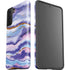 Blue Violet Watercolor Geode Galaxy S21 Plus 5G Pro Case