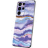 Blue Violet Watercolor Geode Galaxy S21 Ultra 5G Skin