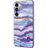Blue Violet Watercolor Geode Galaxy S23 FE Skin