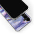 Blue Violet Watercolor Geode Galaxy S24 Plus Clear Case