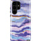 Blue Violet Watercolor Geode Galaxy S24 Ultra Impact Case