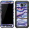 Blue Violet Watercolor Geode Galaxy S7 Active Skin