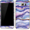 Blue Violet Watercolor Geode Galaxy S7 Edge Skin