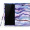 Blue Violet Watercolor Geode Samsung Galaxy Tab Skin