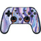 Blue Violet Watercolor Geode Google Stadia Controller Skin