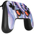 Blue Violet Watercolor Geode Google Stadia Controller Skin