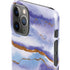 Blue Violet Watercolor Geode iPhone 11 Pro Lite Case