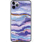Blue Violet Watercolor Geode iPhone 11 Pro Max Skin