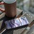 Blue Violet Watercolor Geode iPhone 11 Pro Skin