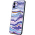 Blue Violet Watercolor Geode iPhone 12 Skin