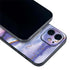 Blue Violet Watercolor Geode iPhone 12 Skin