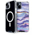 Blue Violet Watercolor Geode iPhone 13 MagSafe Case