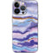 Blue Violet Watercolor Geode iPhone 13 Pro Skin